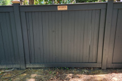 Stained Gate and Privacy Fence